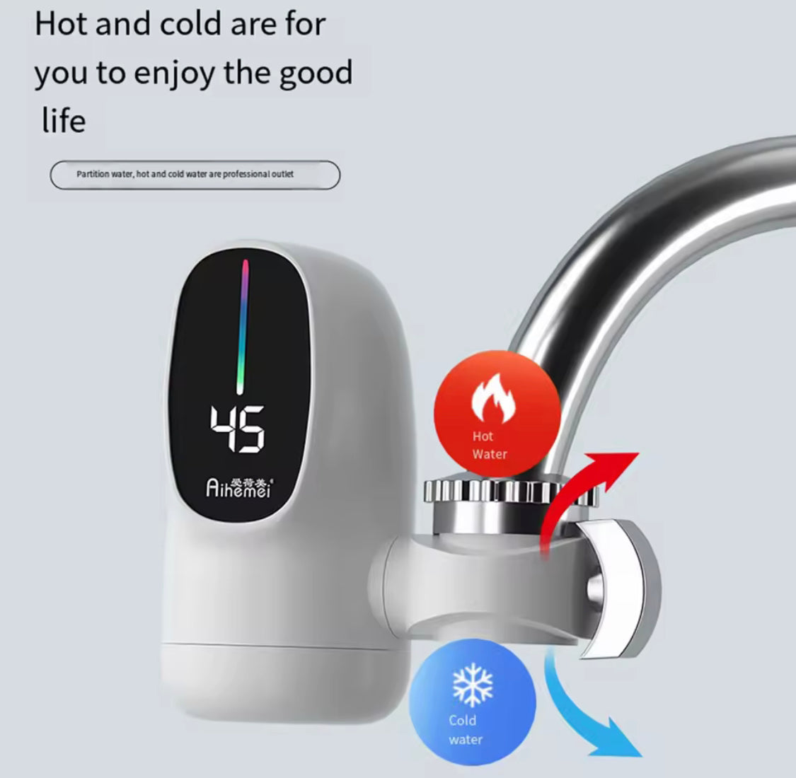 Kitchen Electric Water Heater Tap