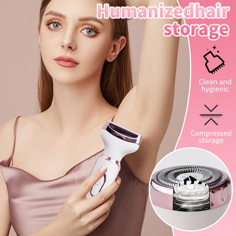 💕🪒 4-in-1 Women’s Electric Razor | Smooth & Gentle Shaving