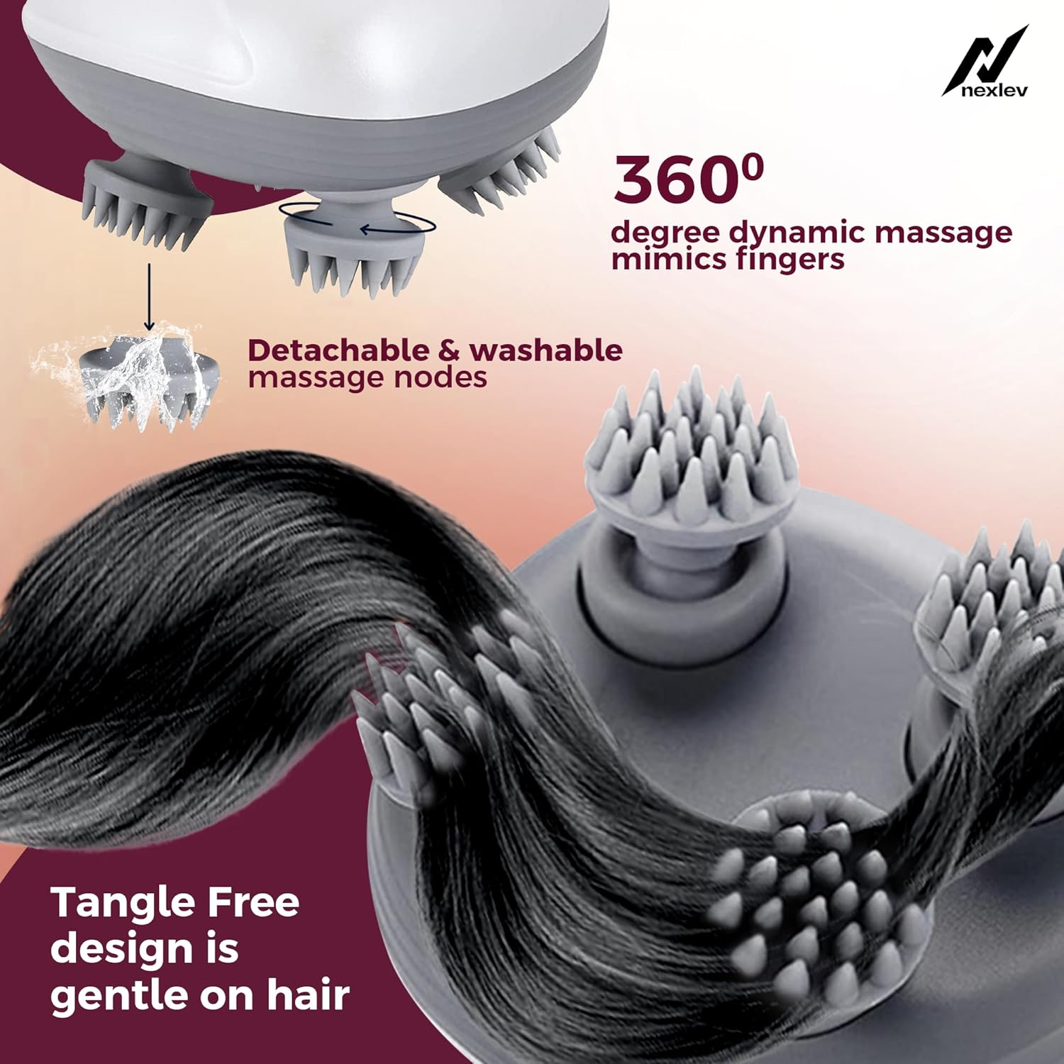Electric Head Massager | Relieve Stress & Pain