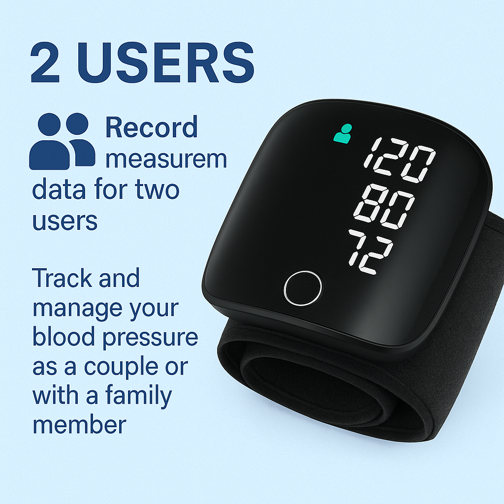 ORGINAL Rechargeable Digital Wrist Blood Pressure Monitors