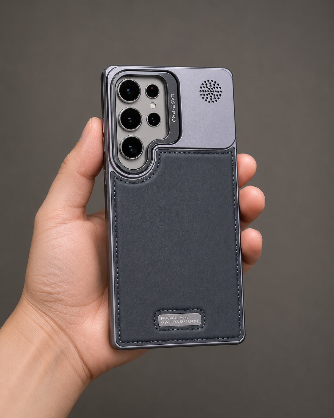 🛡️✨ Premium Leather Samsung Case | Magnetic MagSafe Protection