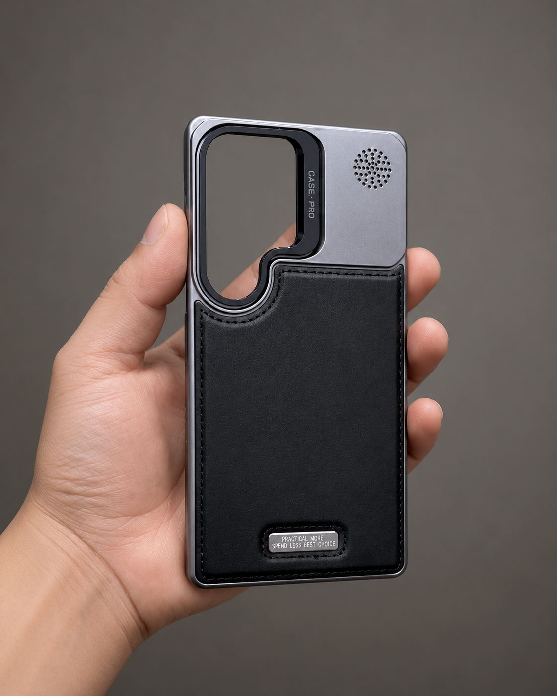 🛡️✨ Premium Leather Samsung Case | Magnetic MagSafe Protection