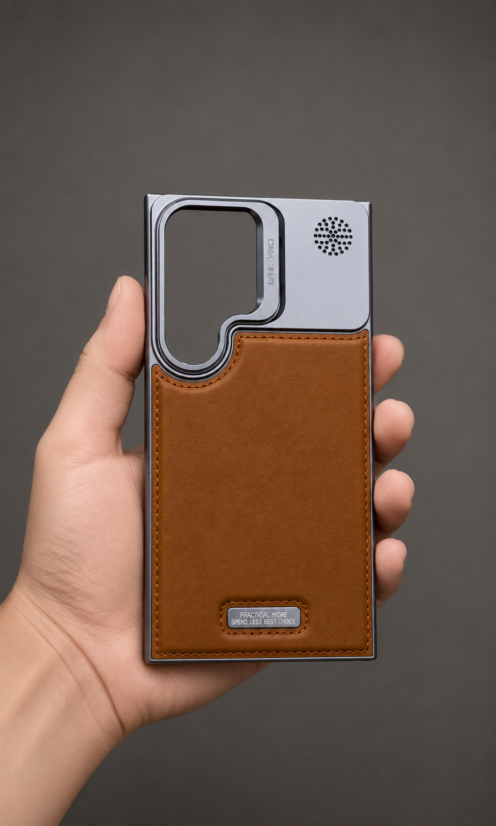 🛡️✨ Premium Leather Samsung Case | Magnetic MagSafe Protection