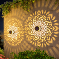 🌙✨ Mandala Waterproof Wall Lamp | Intelligent Light Sensor Outdoor Light