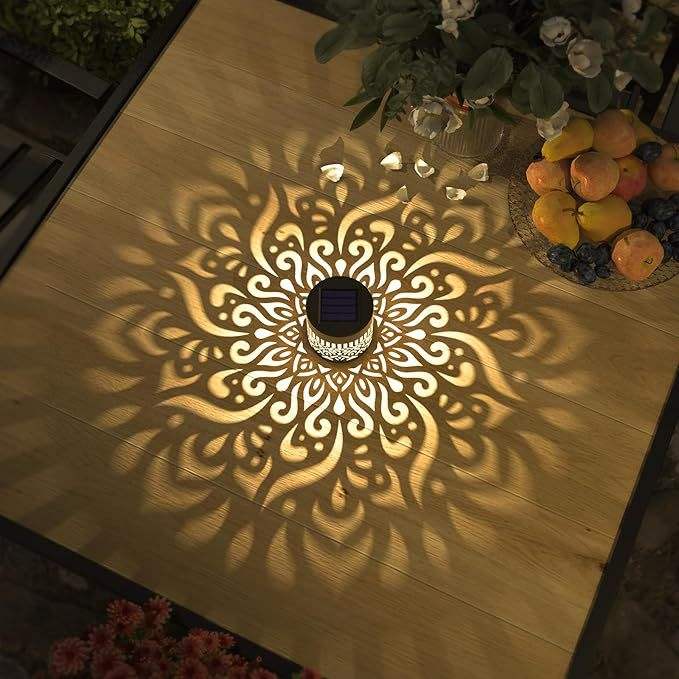 🌙✨ Mandala Waterproof Wall Lamp | Intelligent Light Sensor Outdoor Light