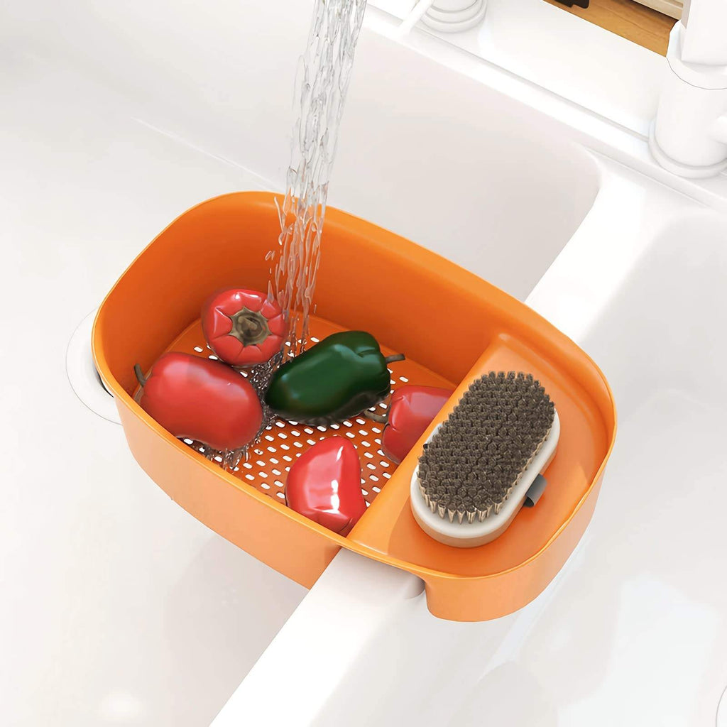 🥣✨ Kitchen Sink Drain Strainer Basket | Food Waste Catcher