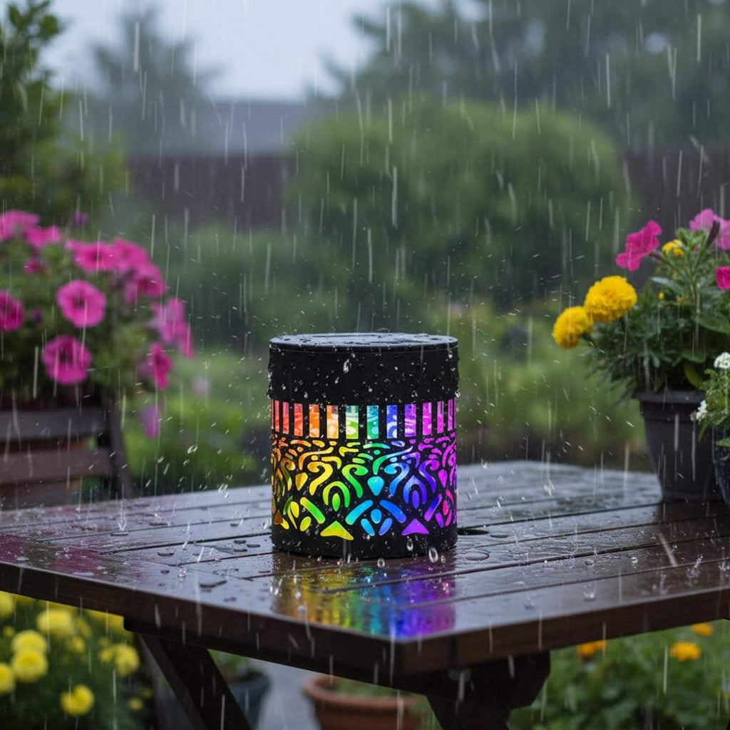 💡🌸 RGB Mandala Pattern Lamp | Decorative Garden & Outdoor Light