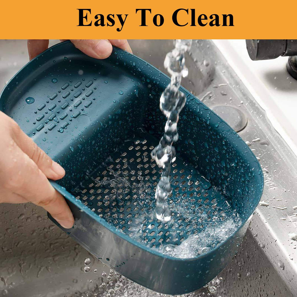🥣✨ Kitchen Sink Drain Strainer Basket | Food Waste Catcher