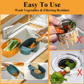 🥣✨ Kitchen Sink Drain Strainer Basket | Food Waste Catcher