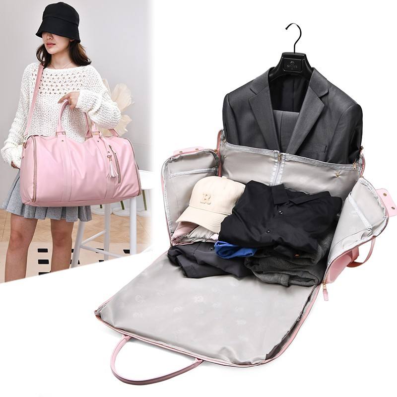 🎒🔥 Large Capacity Foldable Travel Bag | Outdoor & Carry-On Duffel