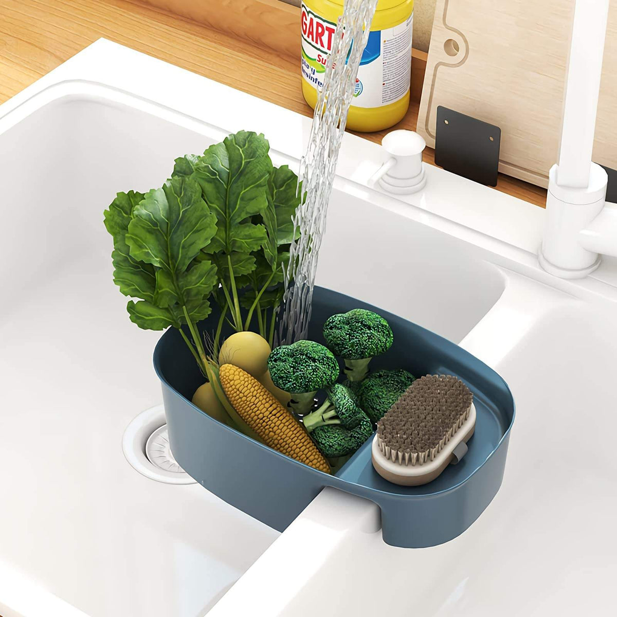 🥣✨ Kitchen Sink Drain Strainer Basket | Food Waste Catcher