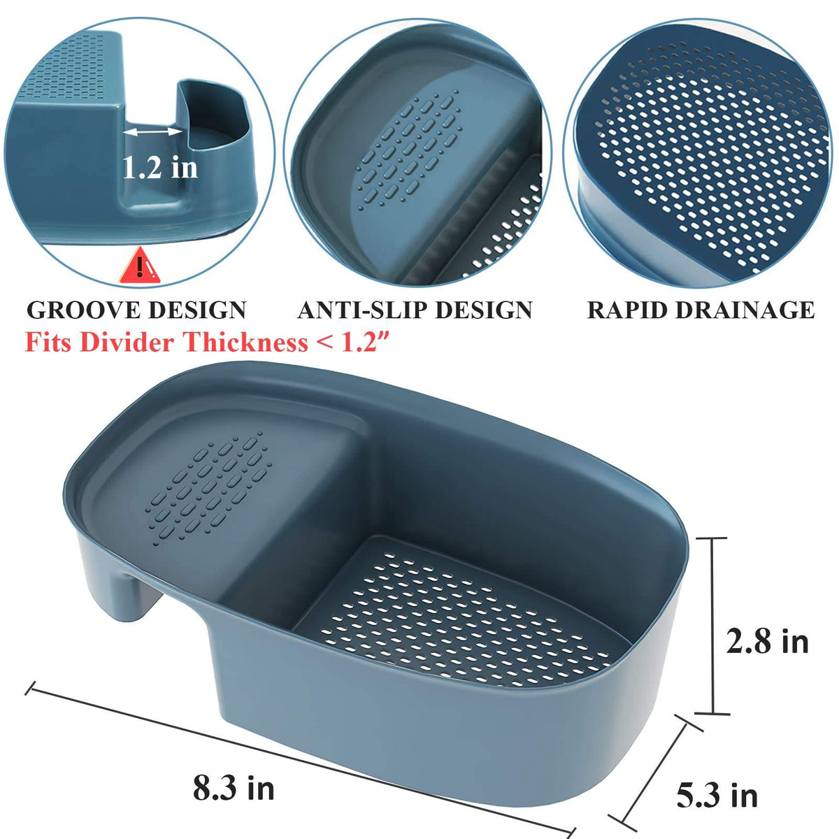 🥣✨ Kitchen Sink Drain Strainer Basket | Food Waste Catcher