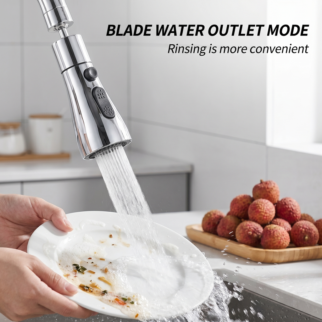 🚿✨ Multifunction Kitchen Faucet Sprayer | Water Saving Tap Attachment