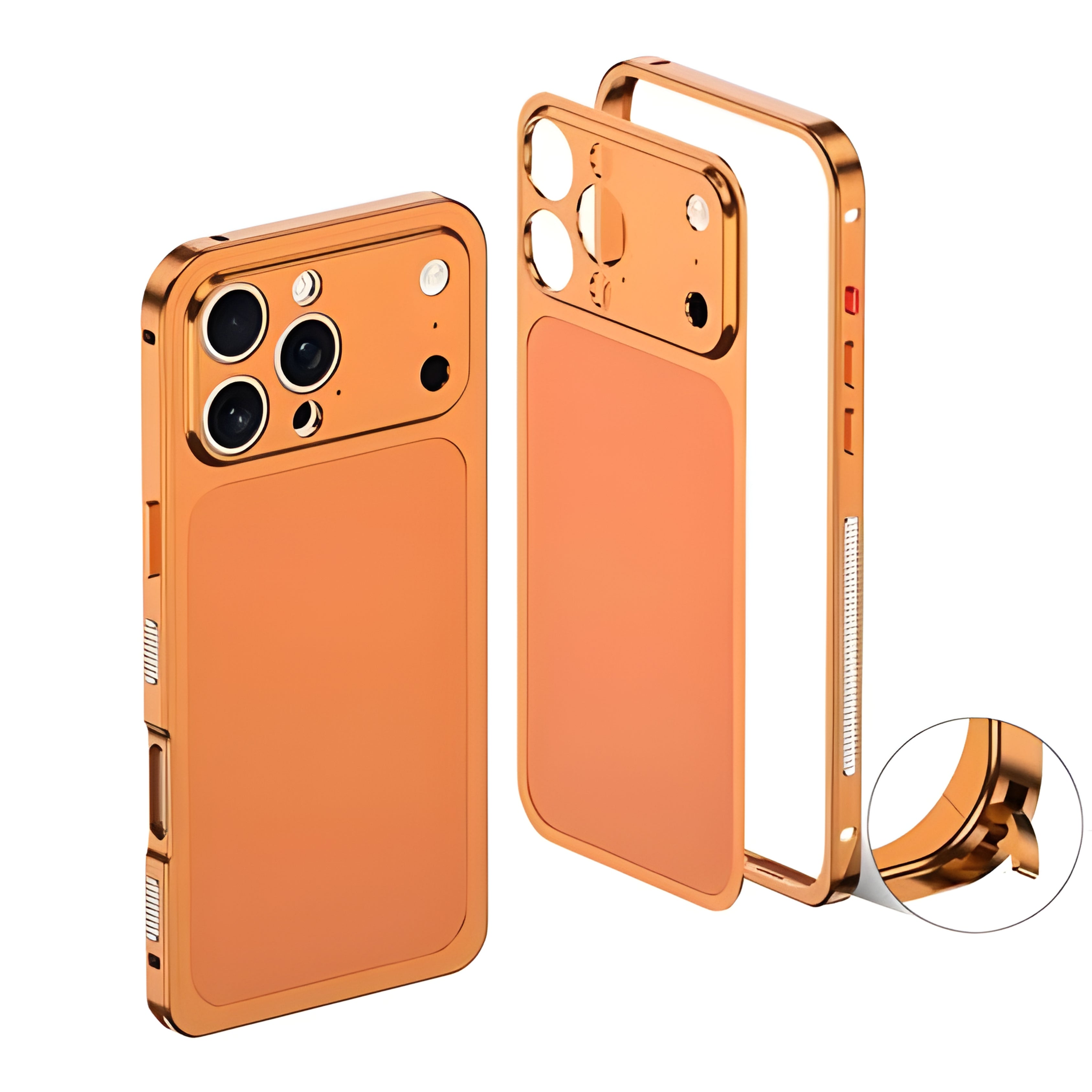 Converter Case with Metal Bumper Frame, Magnetic Compatible