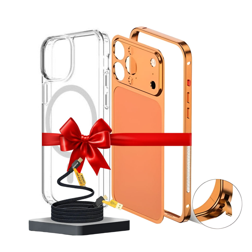 Converter Case with Metal Bumper Frame, Magnetic Compatible