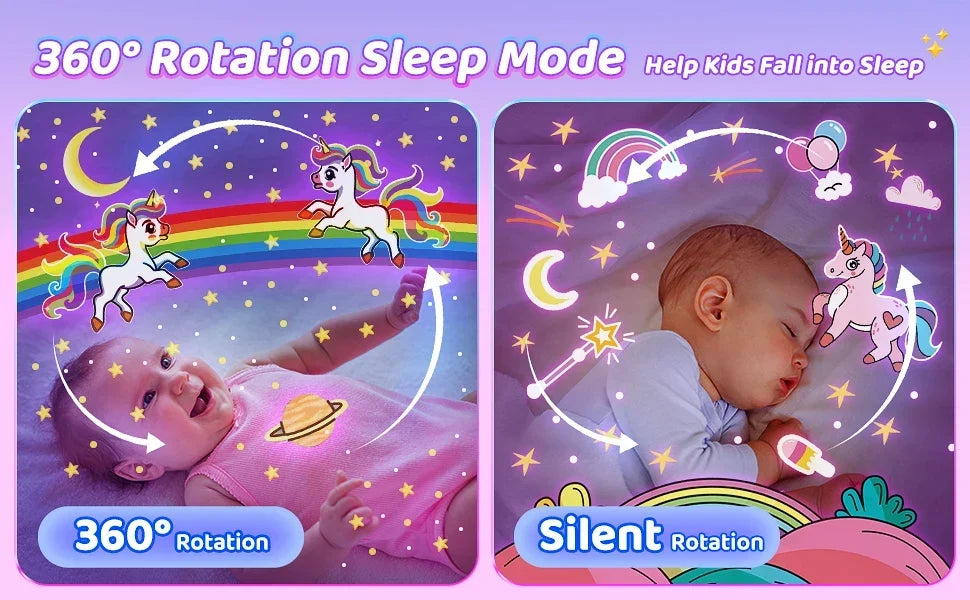 🌟💫 📽️Star Projector for Kids 12 Films Star Lights for Ceiling Projector Baby Night Lamp with  Exquisite Gifts