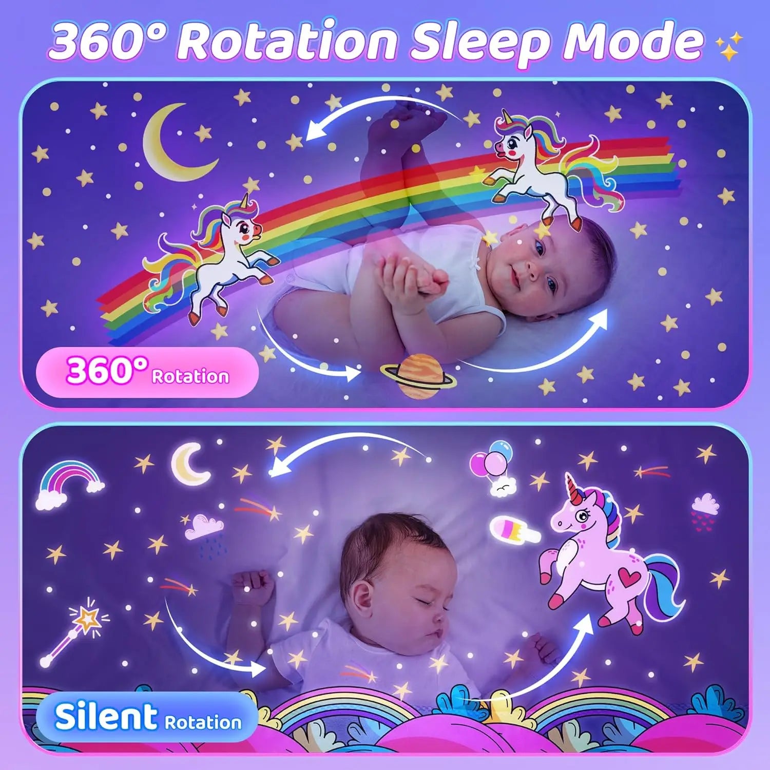 🌟💫 📽️Star Projector for Kids 12 Films Star Lights for Ceiling Projector Baby Night Lamp with  Exquisite Gifts