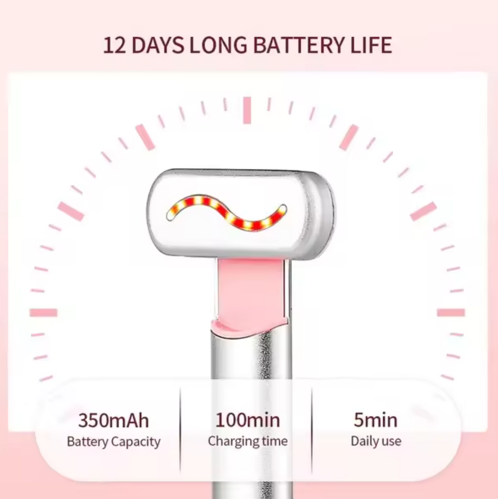 🌸💎 Eye Beauty Device with Vibration | Face Care Tool