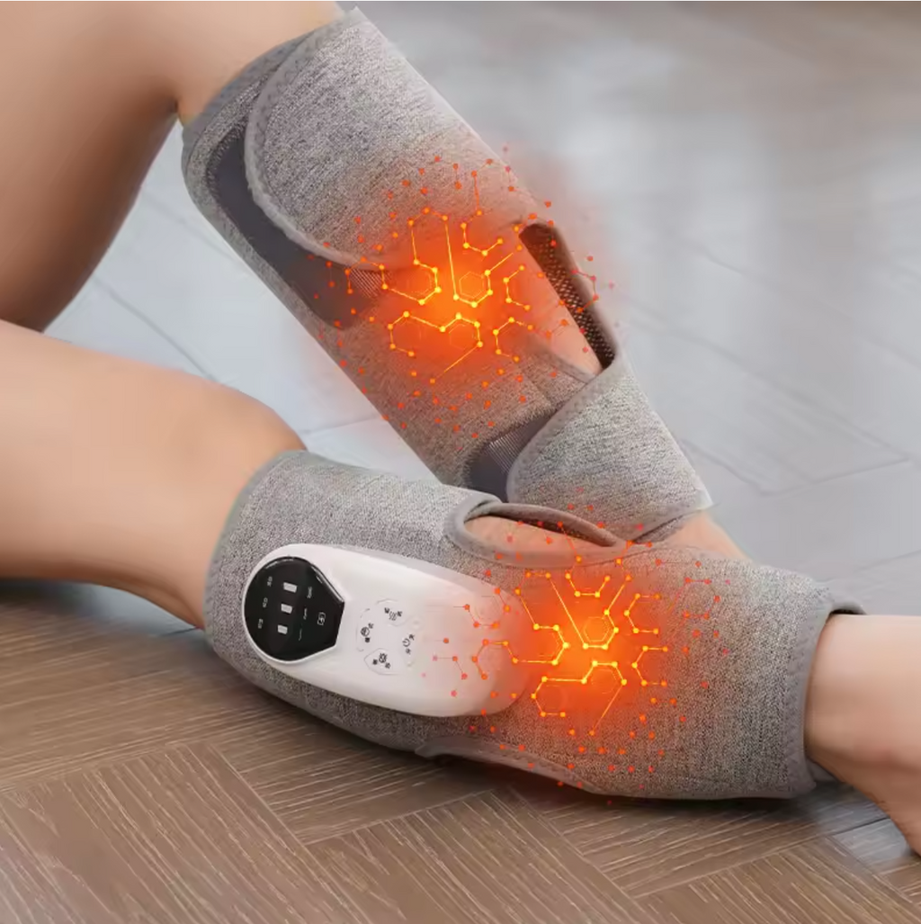 💪🦵 Calf Compression Massager (1 Leg) | Portable Heat Massage