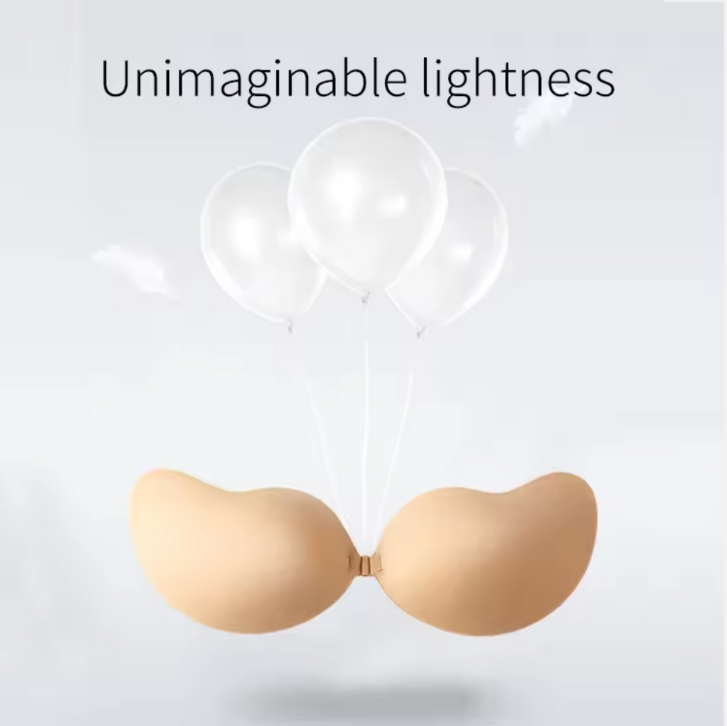 👙✨ Invisible Adhesive Push-Up Bra | Strapless Lift Support