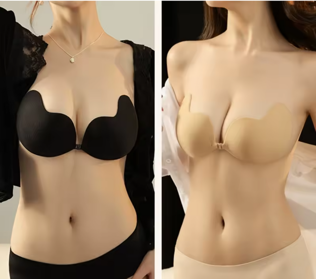 👙✨ Invisible Adhesive Push-Up Bra | Strapless Lift Support