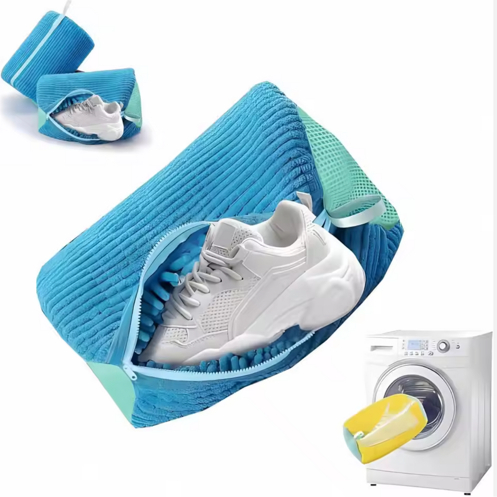 👟🧼 Durable Shoe Washing Machine Bag | Safe Cleaning for All Shoes