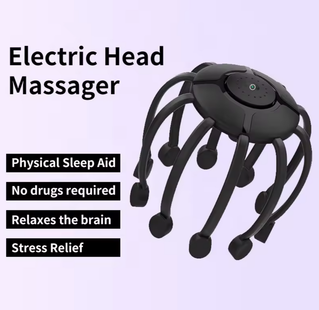 🐙💆‍♀️ Octopus Claw Scalp Massager | Relaxing Head Massage Tool