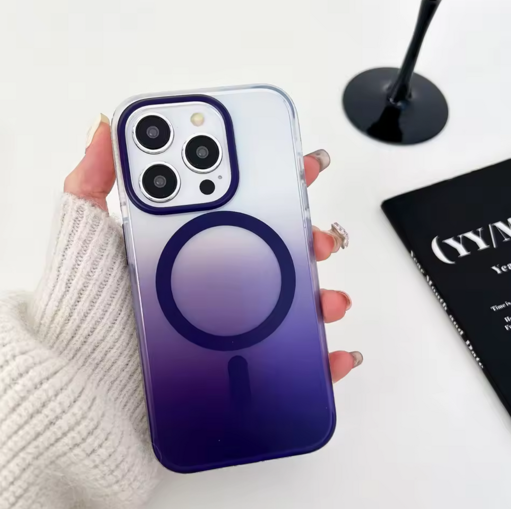🌈📱 Gradient Frosted iPhone Case | Stylish Matte Protection