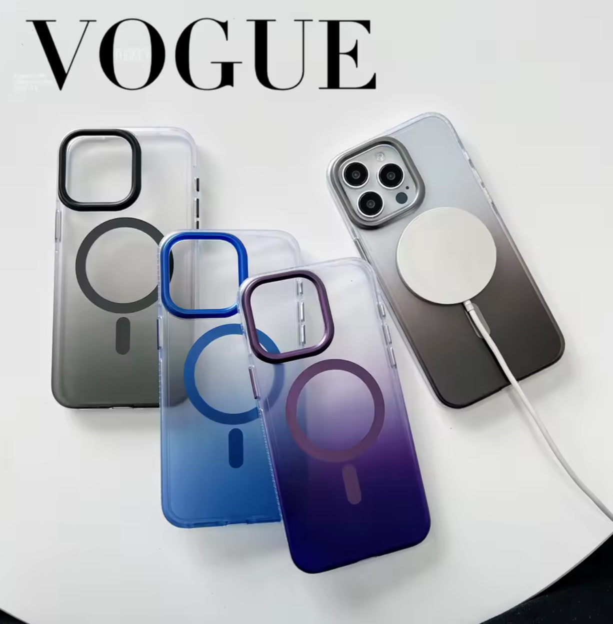 🌈📱 Gradient Frosted iPhone Case | Stylish Matte Protection