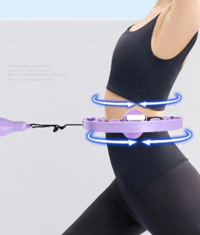 ✨🌀 Fitness Hula Hoop | Adjustable Waist Ring with LED Counter