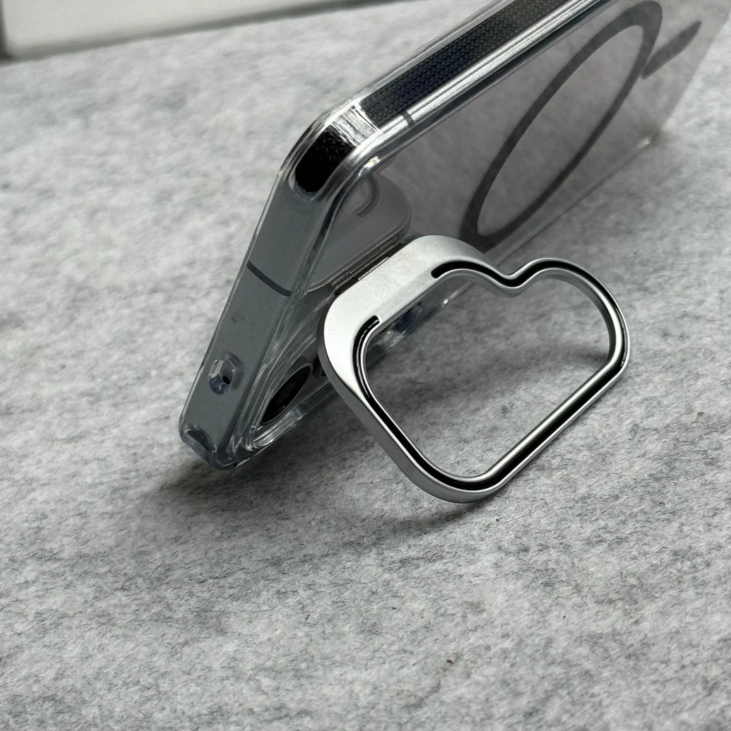 📱🛡️ Transparent Samsung S Series Case | Camera Kickstand