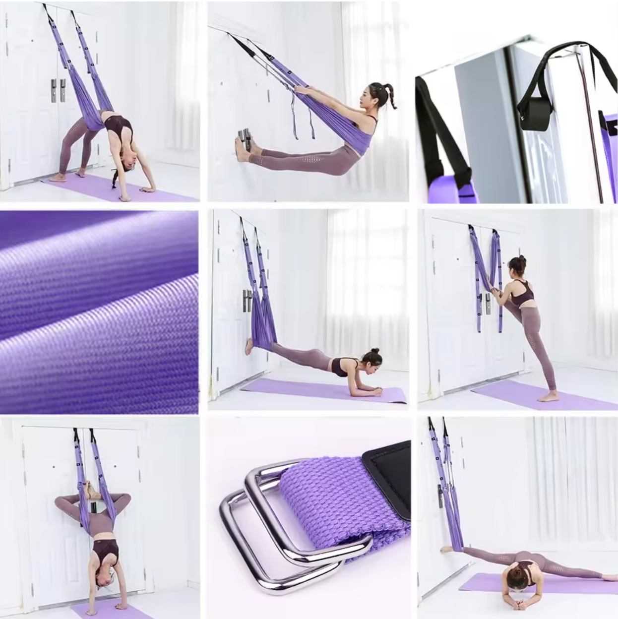 🔥🧘‍♀️ Yoga Swing Stretch Band | Spine & Leg Flexibility Trainer