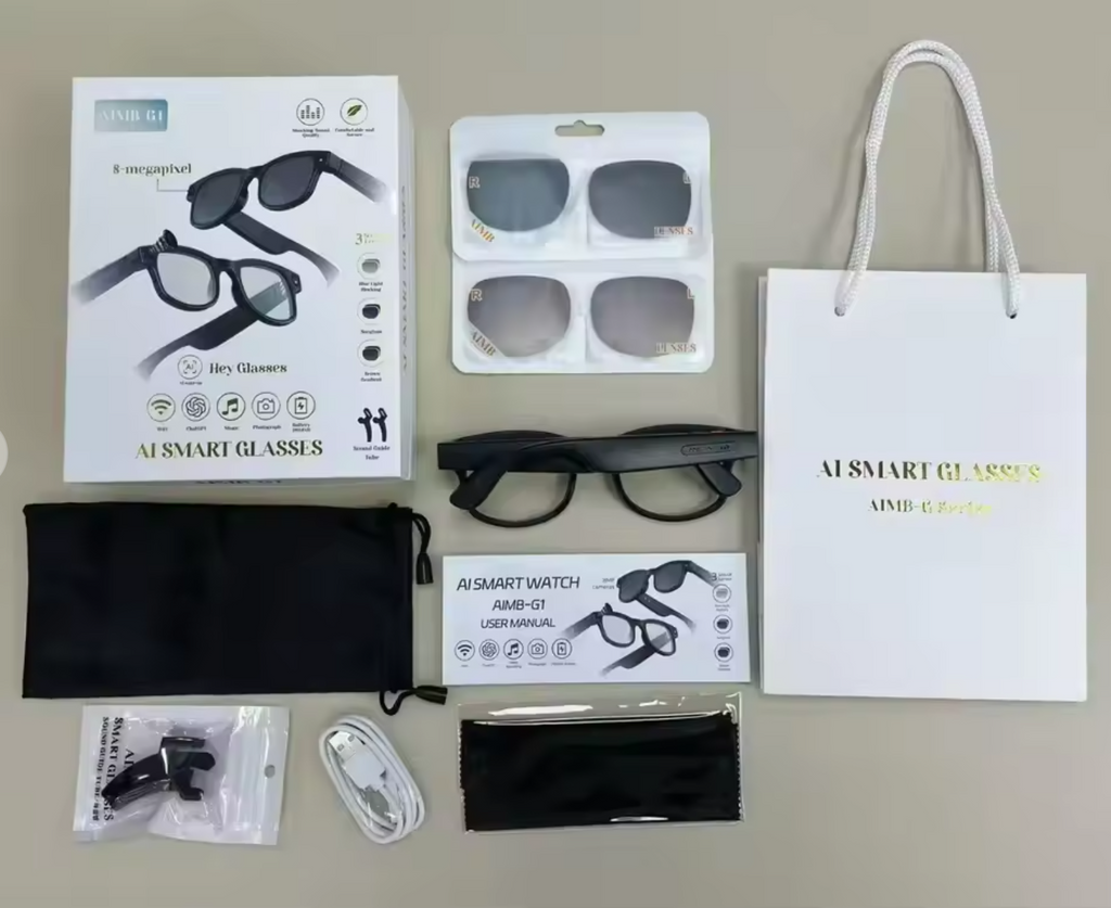 📞🕶️ 3-in-1 Smart Sunglasses | Camera + Calling + Music