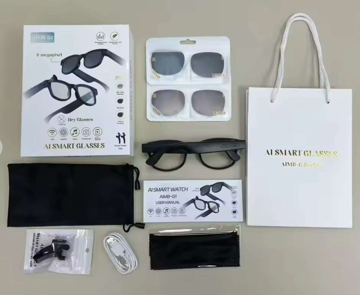📞🕶️ 3-in-1 Smart Sunglasses | Camera + Calling + Music