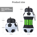 🏃‍♂️💧 Foldable Sports Water Bottle | Lightweight Silicone Design