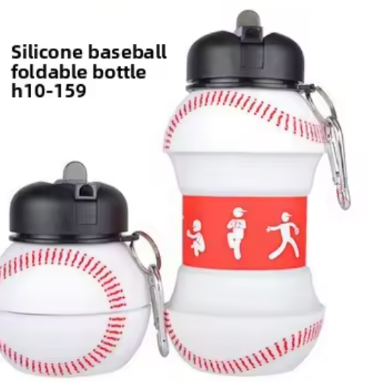 🏃‍♂️💧 Foldable Sports Water Bottle | Lightweight Silicone Design