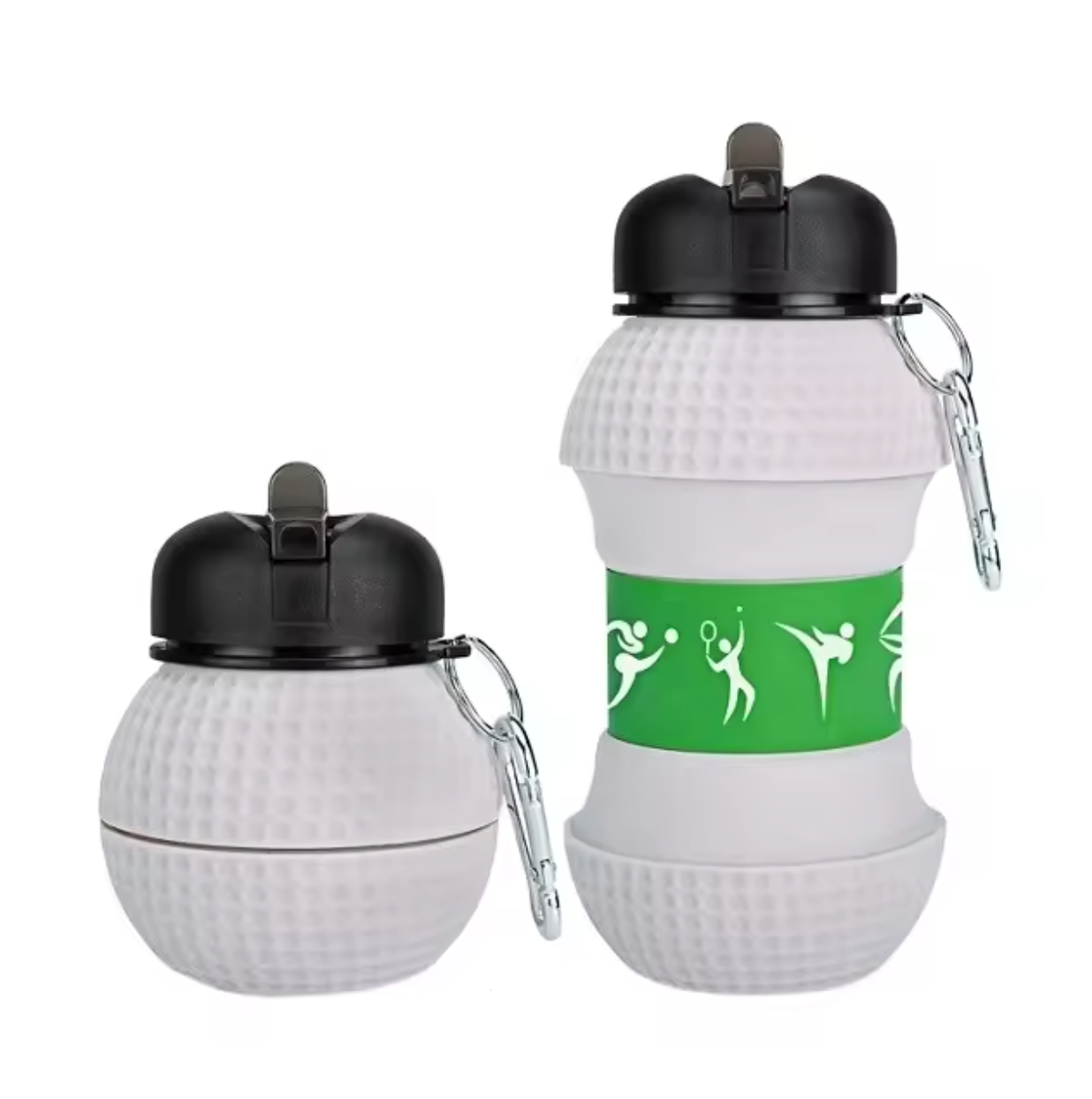 🏃‍♂️💧 Foldable Sports Water Bottle | Lightweight Silicone Design