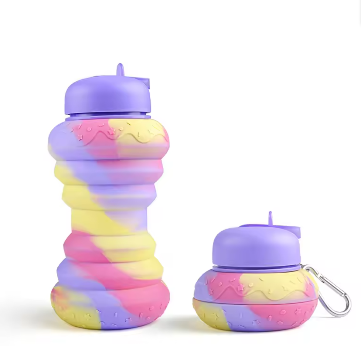 🏃‍♂️💧 Foldable Sports Water Bottle | Lightweight Silicone Design