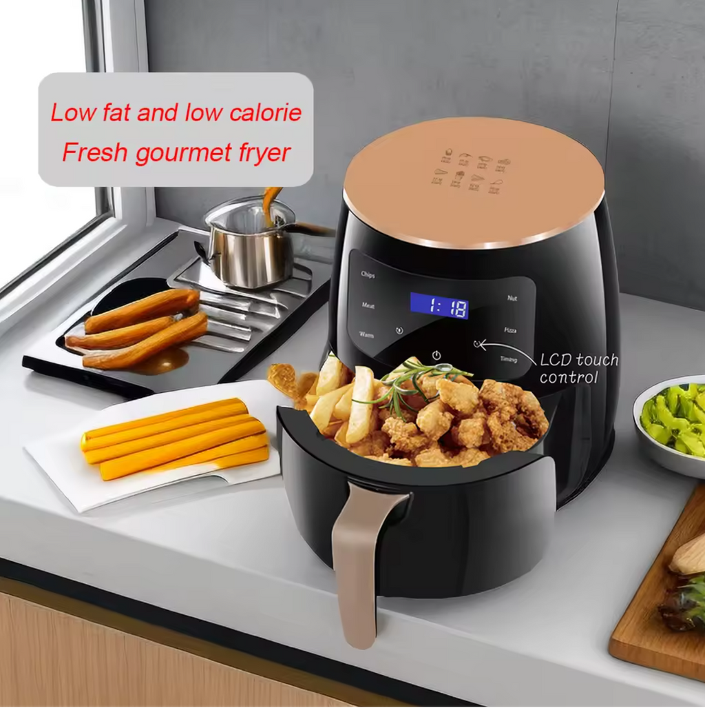 ⚡🍗 8L Smart Air Fryer | Extra Power 3500W Oil-Less Crispy Cooking Cooker