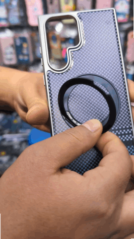 📱✨ MagEZ Case – Tactile Woven for Samsung Galaxy S Series