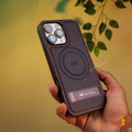Leather Magsafe Stand iPhone Case