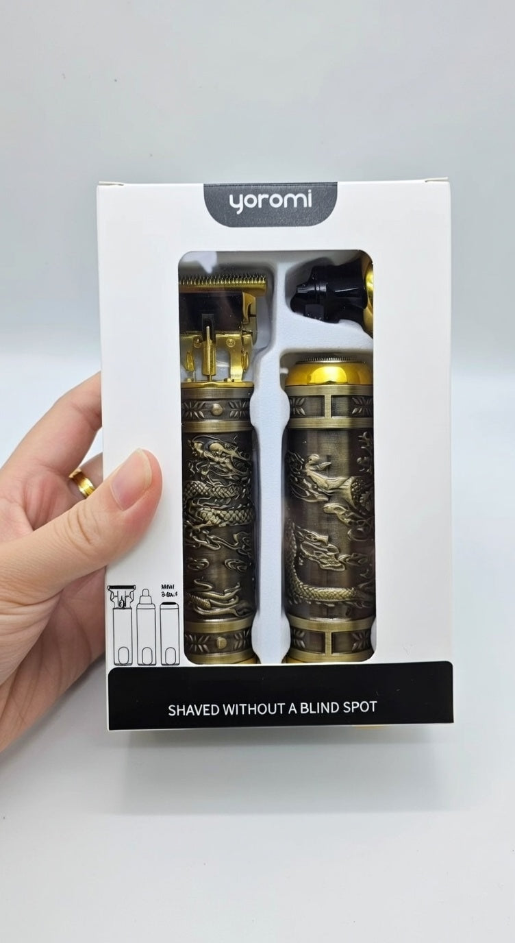 🔥🧔 3-in-1 Grooming Beast | Trimmer, Shaver & Detailer