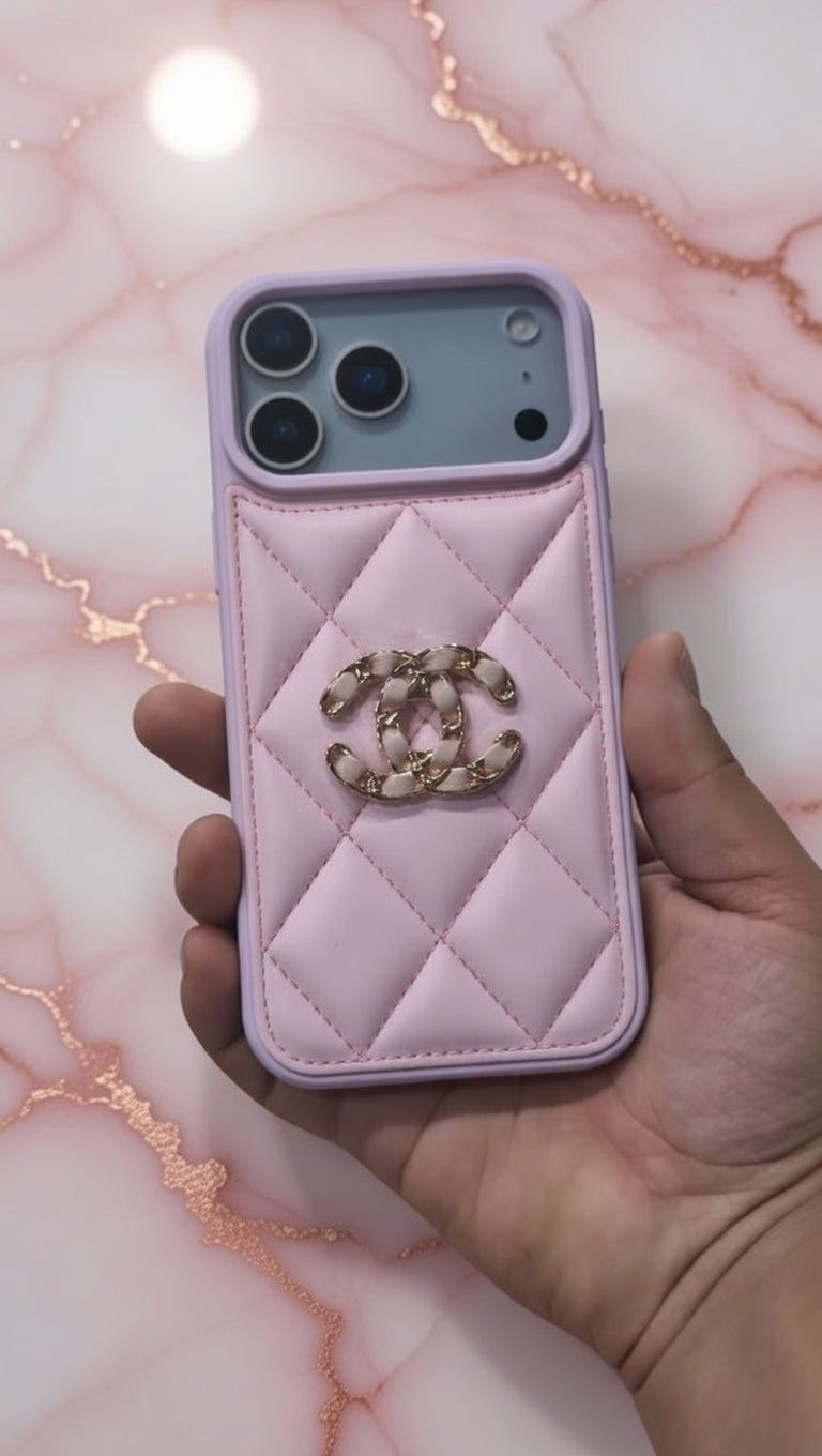 💎 Designer Style iPhone Cover | Elegant Leather Finish