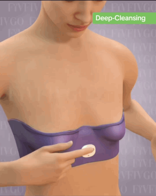 💖✨ Breast Enhancement Vibration Bra | Comfortable Lift Support
