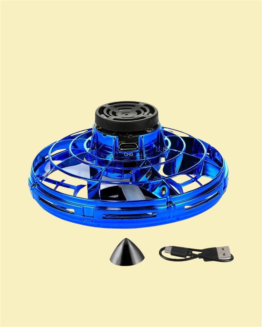 🛸✨ हावामा उड्ने जादुई Flying Spinner! ✨🛸Magic Flying Orb Spinner – LED Hover Ball Toy for Kids