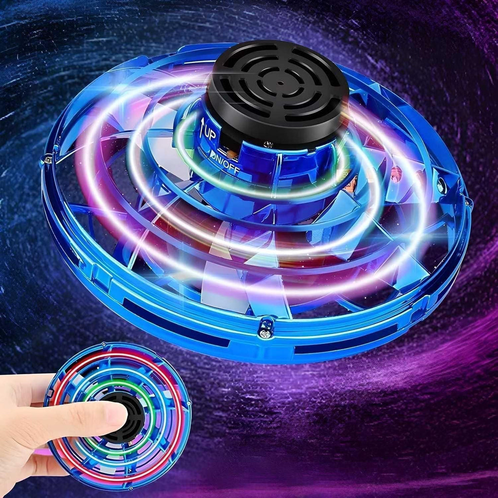 🛸✨ हावामा उड्ने जादुई Flying Spinner! ✨🛸Magic Flying Orb Spinner – LED Hover Ball Toy for Kids