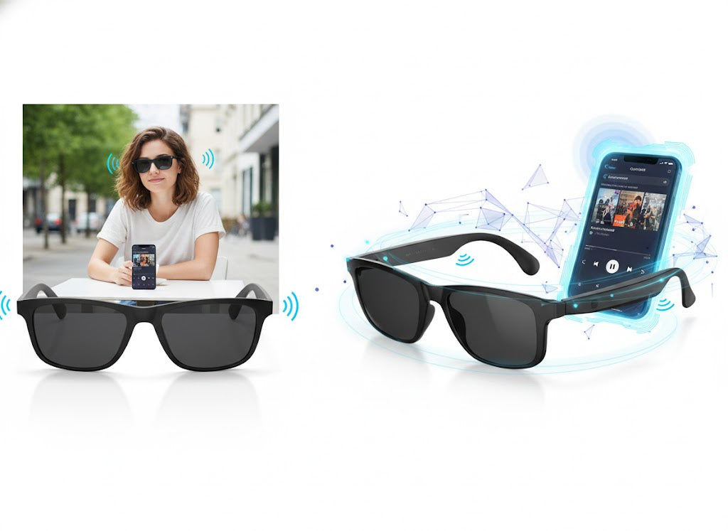 🕶️🔊 Smart Audio Sunglasses | Music & Calls, Hands-Free