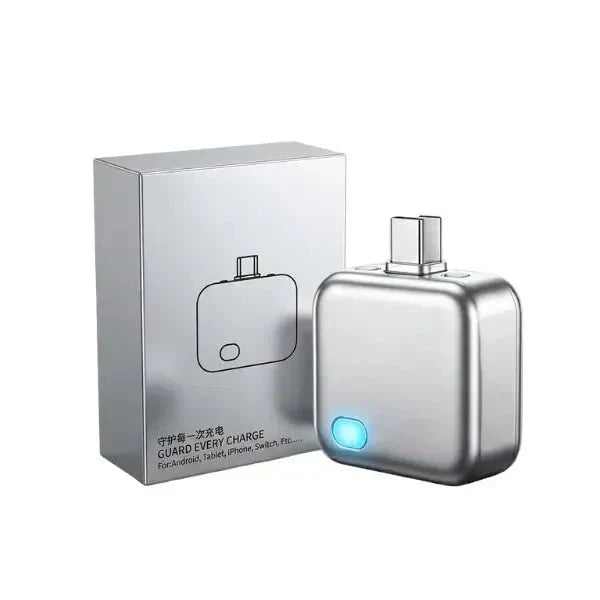 USB-C 140W Smart Auto-Disconnect Charger Guard – AI Overcharge Protection for Safe Overnight Charging